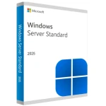 Microsoft Windows Server Standard 2025, 64Bit Russian, 1pk DSP OEI DVD, 16 Core, (EP2-25196)